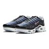 Nike Air Max Plus GS Svart Blåskjær Barnesneakers Lys-Røykgrå Robust-Oransje CD0609-023