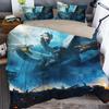 3d Godzilla Newest King Of The Monsters Design Bedding Set Duvet Cover 3pc