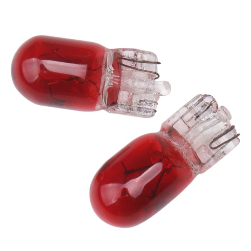 10pcs Car W5W T10 194 158 halogen Lights Amber/white 12V 5W wedge Lamp Instrument Light Reading Light Interior Clearance bulbs Dome Lights 6
