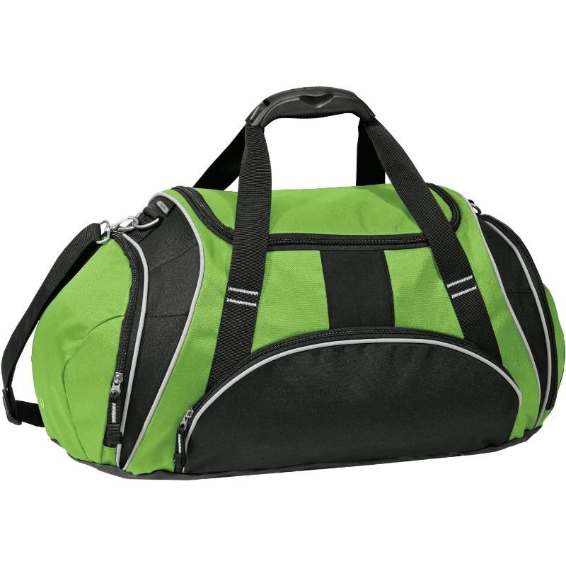 

Спортивная сумка с отделением для обуви, регулируемый мягкий плечевой ремень, литая пластиковая ручка с замком, спортивная сумка Crunch