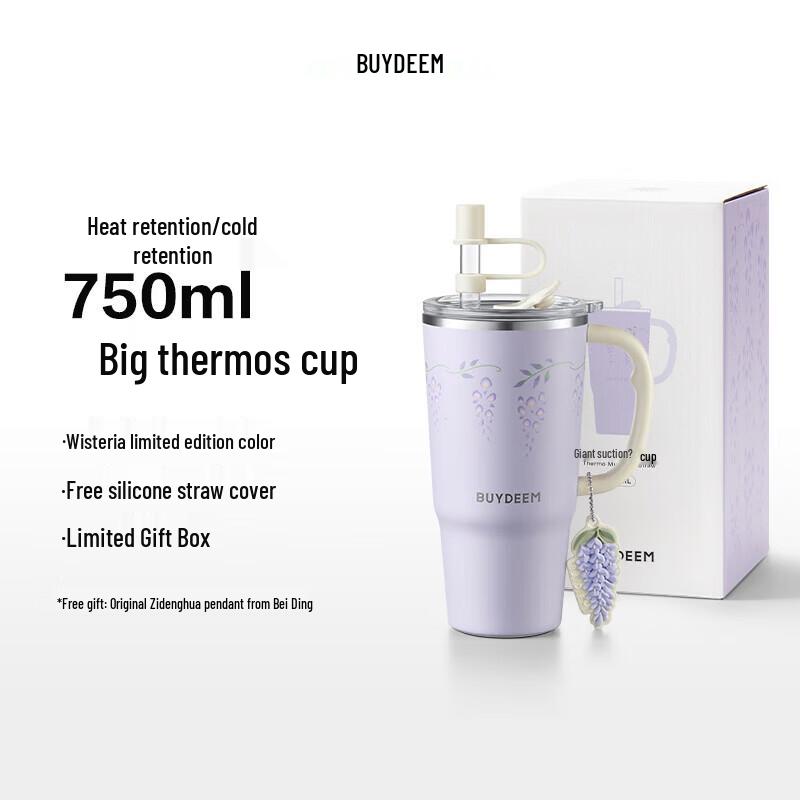 Buydeem Food-Grade Stainless Steel Insulated Mug
