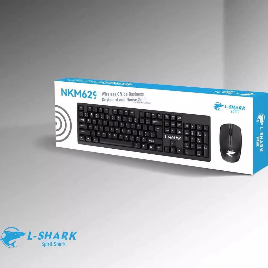 AOC KM210 Silent Waterproof Wireless Mouse & Keyboard Set – Power-Saving for Home & Gaming.