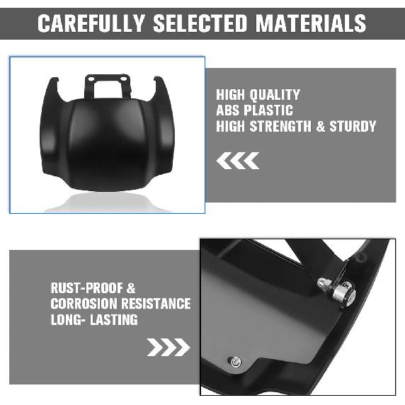 CHIFUN Motorcycle Headlight Fairing Cover Compatible with Harley Nightster 975 RH975 2022-2025, RH 975 Headlamp Cowl Protective Cover Accessories