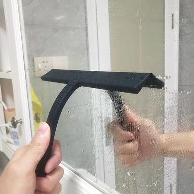 Douchewisser Vensterglas Ruitenwisser Siliconen Schraper Reinigingsborstel Lange steel Badkamerspiegel Ruitenwisser Schraper Reinigingsaccessoires