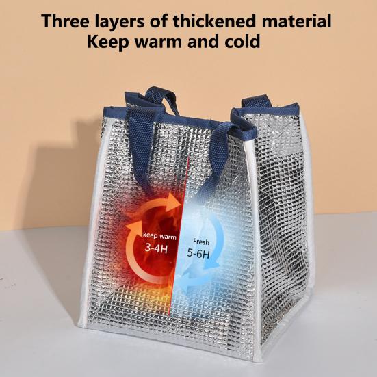 Dauerhaft thermisch?Mittagessen?Kasten?Tasche mit hoher Kapazität, 4 Farben, kalt?Isolierung
