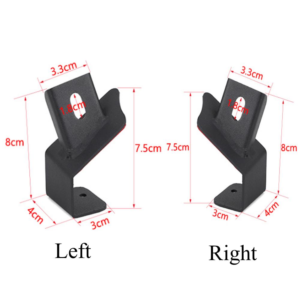 Car Front Cowl Spotlight A Pillar Work Light Mounting Bracket Holder for Suzuki Jimny JB64 JB74 -2023 Exterior