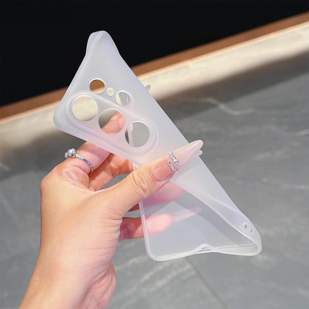 Magnetic Semi‑Transparent Matte Phone Case for OPPO A94 4G Soft TPU Shockproof Cover