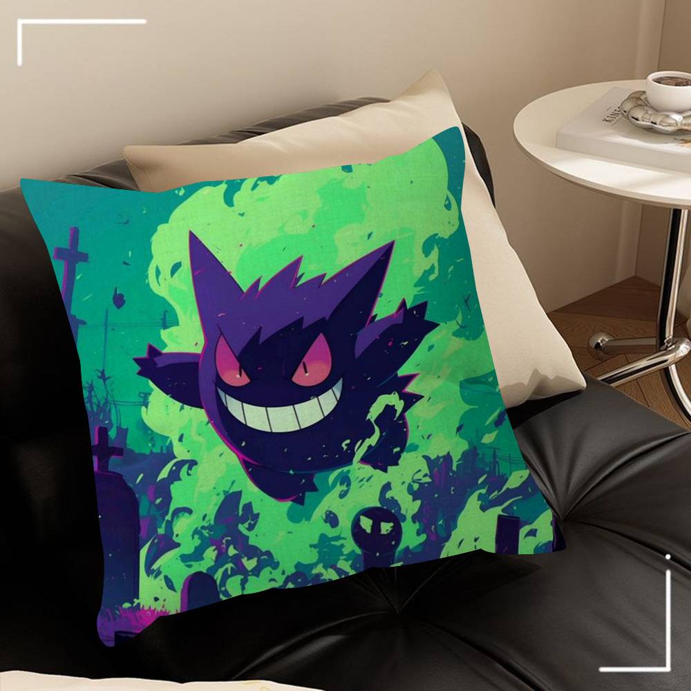 Cartoon Anime horror cool   Cushion Cover Pillowcase Upholstery Sofa Throw Pillow Home Decor Pillowcas