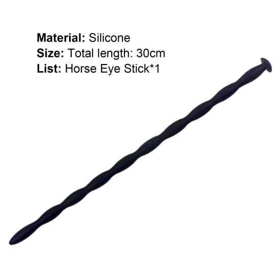 Urethral Tube Rod Effective Ergonomic Silicone Penis Plug Male Sex Catheter for Adult Men