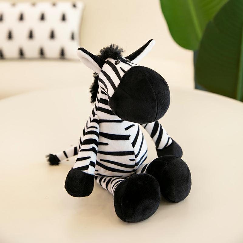 Buy Cartoon Soft Zebra Plush Doll Stuffed Toy Kids Christmas Gifts