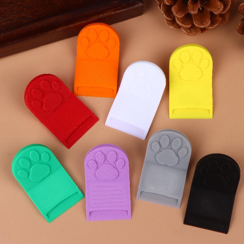 2Pcs Cat Food Can Opener Pet Cat Cog Food Bottle Opener Portable Non-Slip Easy Grip Easyclean Material Kitchen Tools