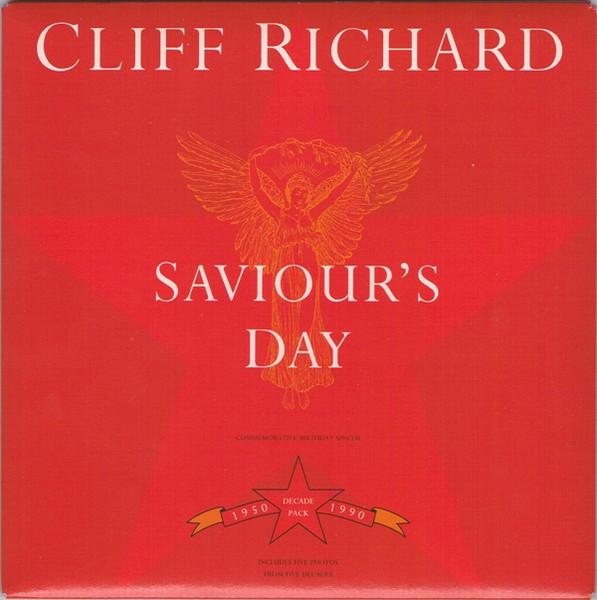

7-дюймовая пластинка CLIFF RICHARD Saviours Day XMASP90 EMI 1990 Великобритания Рок Б/у