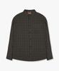Jikun Classic Oversized Check Shirt Gee257-101 Gray