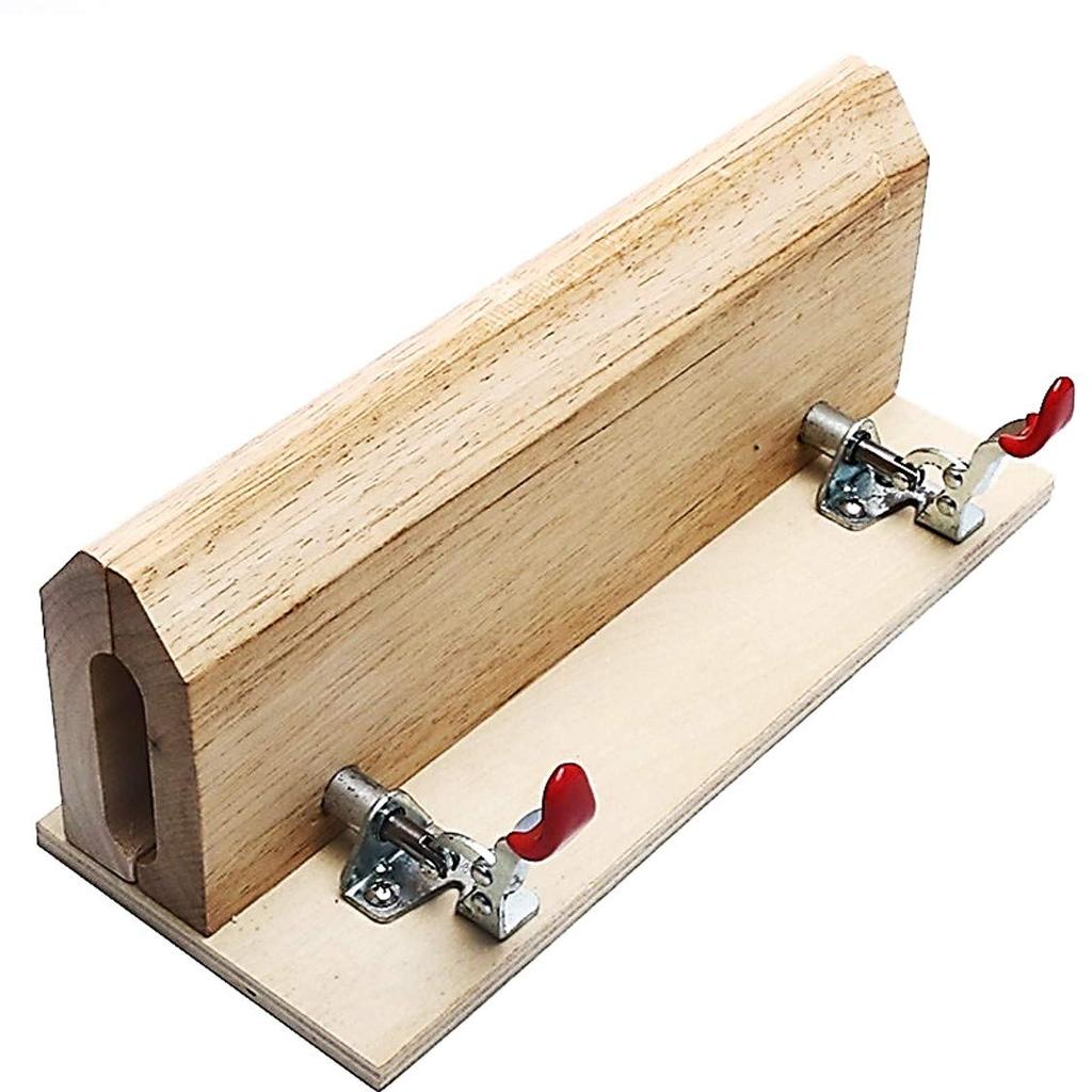 Racing Pony Wooden Tabletop Compact Leather Craft Stitching Tree Table Leatherworking Tools