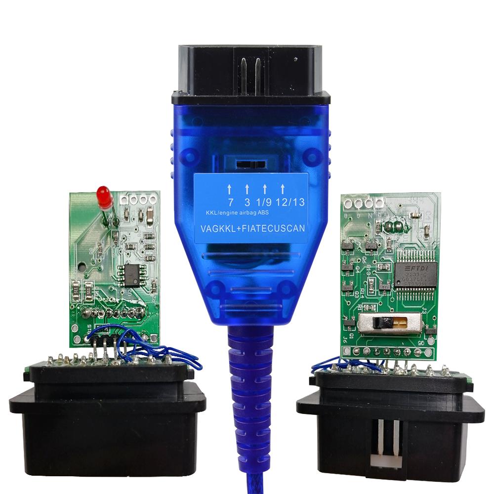 2025 Newest VAG 409 Vag409 KKL For Au-di/S-eat/Vo-lkswagen/Sk-oda with FTDI FT232RL Chip OBD2 USB Diagnostic Scanner Cable