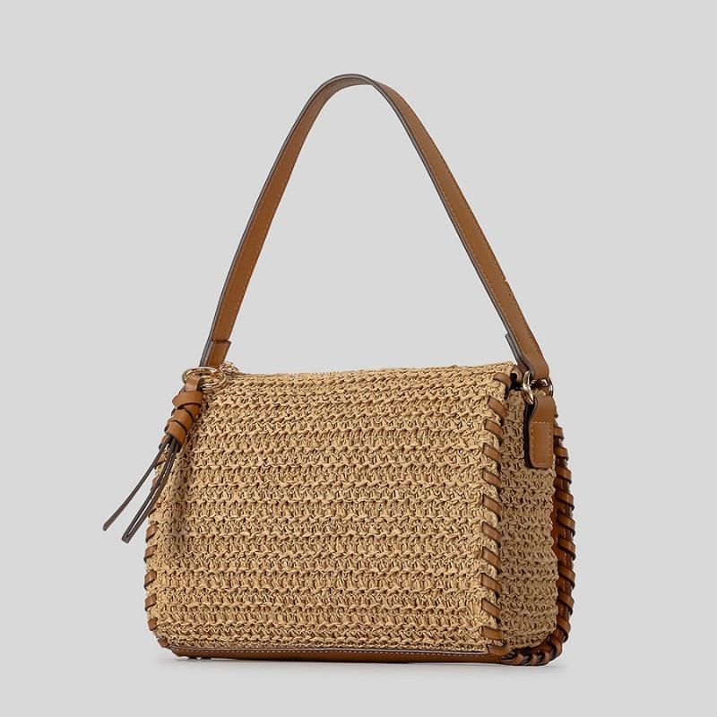 Large-capacity Woven Bag Vacation Beach Bag Fashionable Single-shoulder Bag