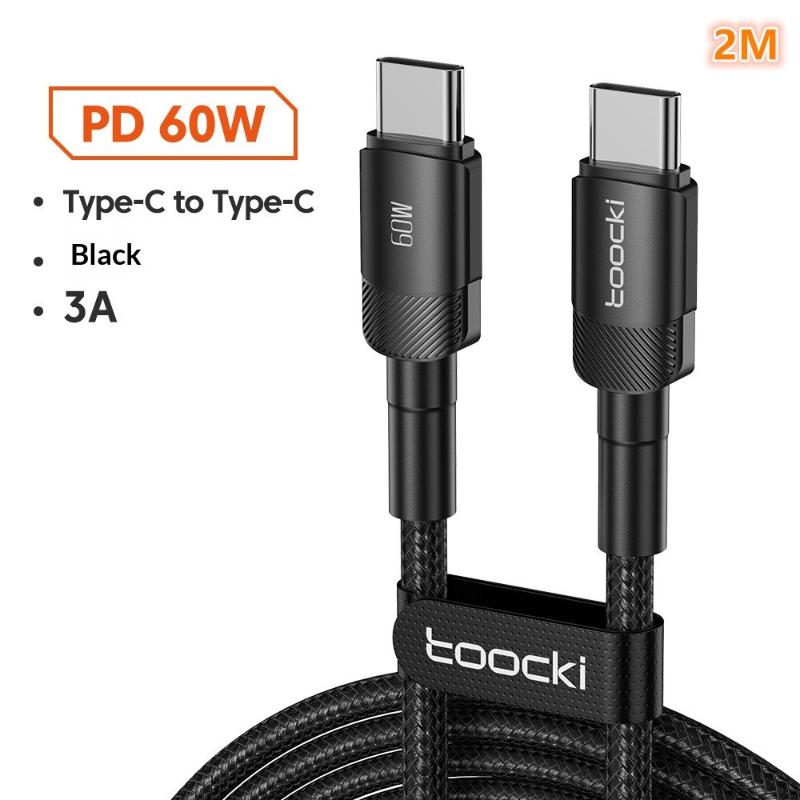 100W Type C to Type C Fast Charging Cable Universal Compatibility High Speed Data Transfer Cord for Phones Laptops Tablets