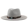 Men and Women Western Cowboy Straw Hat Top Hat Outdoor Seaside Beach Hat Sun Protection Hat