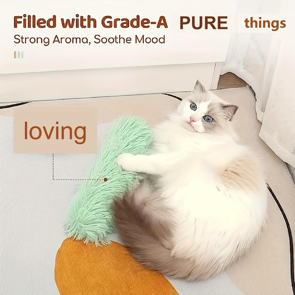 Interactive Cat Kicking Toy With Sand Sound For Indoor Cats - Promotes Exercise And Playfulness