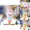Cute Yellow Duck Plush Keychain With Soft Pp Cotton Filling For Kids And Backpack Decor