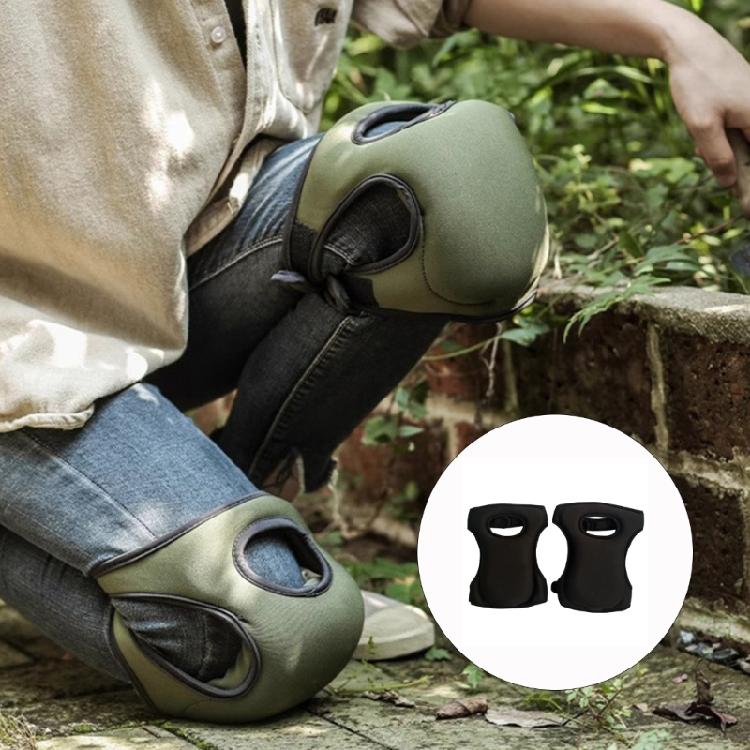Ergonomic Knee Protection Gear Ventilated Design Gardening Household Use Reinforced Polyester Fiber Cushioned Mat