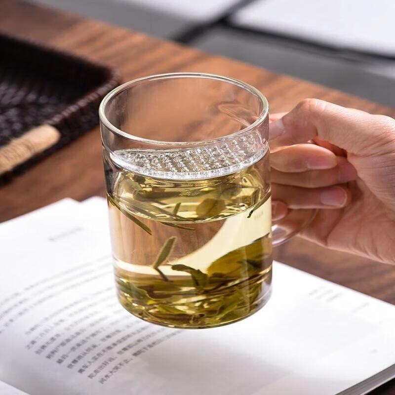 Heat-Resistant Glass Tea Cup with Infuser