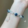 New Simple Beads Crystal Bracelet for Women Girls Korean Ins Flower Fox Feather Tassel Bracelets Friendship Jewelry Gifts