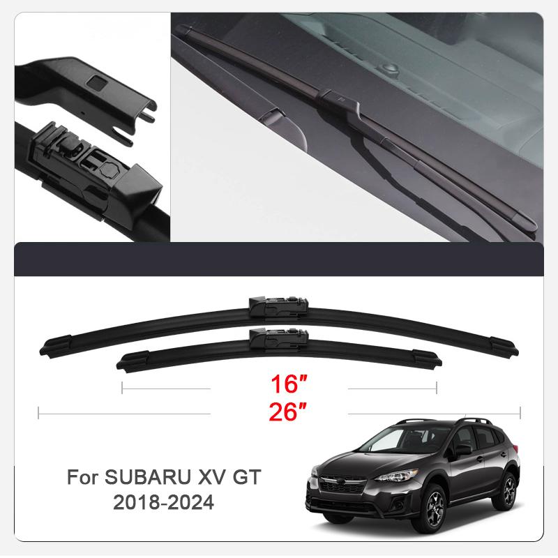 2 Stück Auto Flachwischer Gummi Scheibenwischer für SUBARU ASCENT CROSS FORESTER IMPREZA LEGACY OUTBACK SOLTERRA WRX XV Auto Zubehör