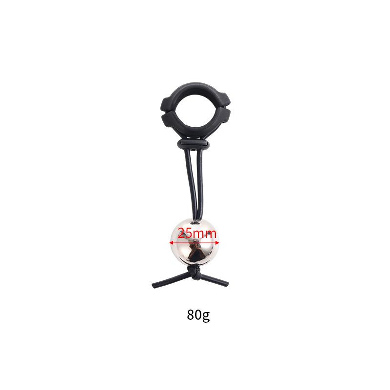 Bdsm Male Penis Ring Exercise Device Weight Bearing Penis Extender Enlargement Stretcher Ball Semen Lock Adult Sex Toys for Men