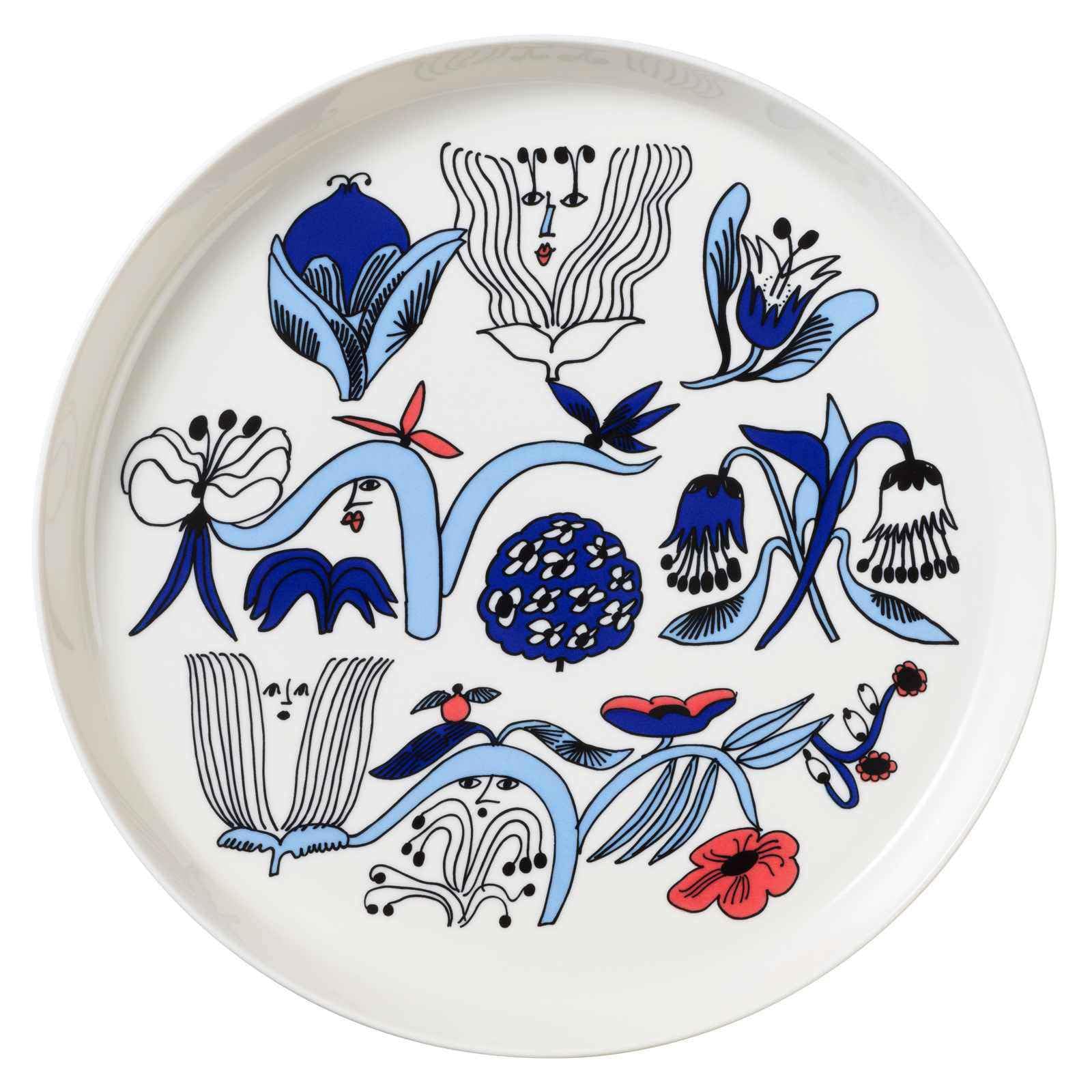 

[Officially Imported] Arabia Poutarhulhi Plate, 24cm