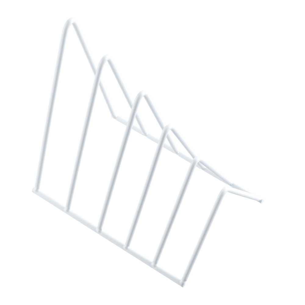 Desktop Organizer Student Stationary Iron Book Stand Book Holder Record Rack Triangle Bookend