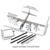 Wind Spinner Ornament Housewarming Gift Sturdy Aircraft Windmill Airplane Sculpture for Garden