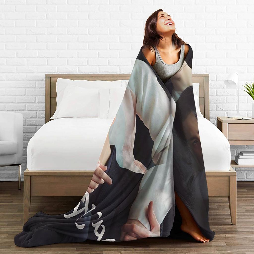 Kdrama Alchemy Of Souls Light And Shadow Blanket Soft Warm Flannel Throw Blanket Plush for Living room Picnic Travel Home Couch