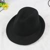 Hat Men's Spring and Autumn Top Hat Men's Hat Winter Woolen Warm Autumn and Winter In The Elderly Jazz Hat Winter Elderly Hat