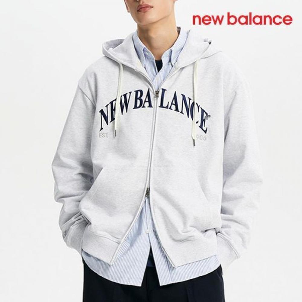 

New Balance Half Club Hoodie Zip Up D24 Nbmde11113 16 Uni Heri M