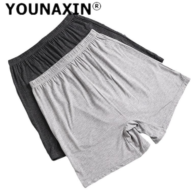 Pánské spodní prádlo velké velikosti, boxerky z modalu, kalhotky z modalu pro střední a starší osoby, kalhotky s vysokým pasem, jednobarevné kalhotky XL 2XL 3XL 4XL