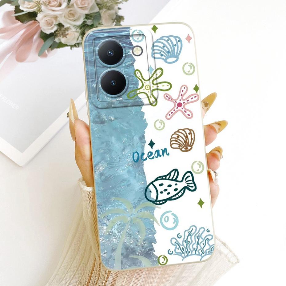 New Fashion Phone Case For Vivo Y36 Soft Silicone Cases For Vivo Y36 V2247 V2248 Shockproof Covers Bumpers