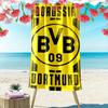 Dortmund Print Beach Towel, Large Soft Quick Dry Towel for Beach Camping Swimming
