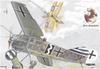 Roden 1/72 Scale World War I German Air Force Fokker E.5/D.8 Fighter Plastic Model Kit RE72004