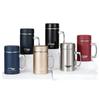 Jiabaiter 304 Stainless Steel Thermos Cup with Handle, Engravable Office or Gift Tea Cup for Men and Women