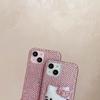 Goddess Rhinestone Sticker for iPhone 17 Pro Max/16/13/11 - Luxury Diamond Anti-Fall Case