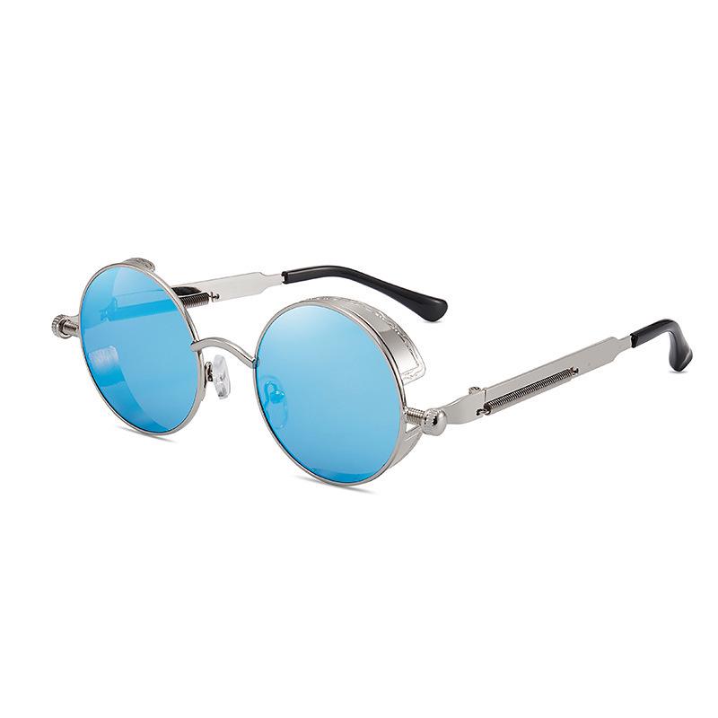 Retro Punk Cross-Mirror Sunglasses: Stylish Hip-Hop Eyewear for Men and Women