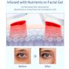 3D Led Light Eyes Massager Glasses Microcurrent Eye Face Beauty Device Eyes Bag Remover for Dark Circles Puffiness Wrinkles