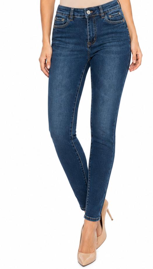 .Sara - Women' High Waist Push-Up Skinny Jeans - S36168-2 36 Trousers