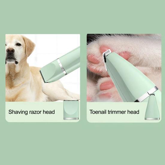 Elektrischer Tierhaartrimmer Leiser HundePfoten Trimmer Sicher Sanfter Katzenpflege Haarschneider Präzises Trimmwerkzeug für Hunde Katzen Pfoten Gesicht Ohren