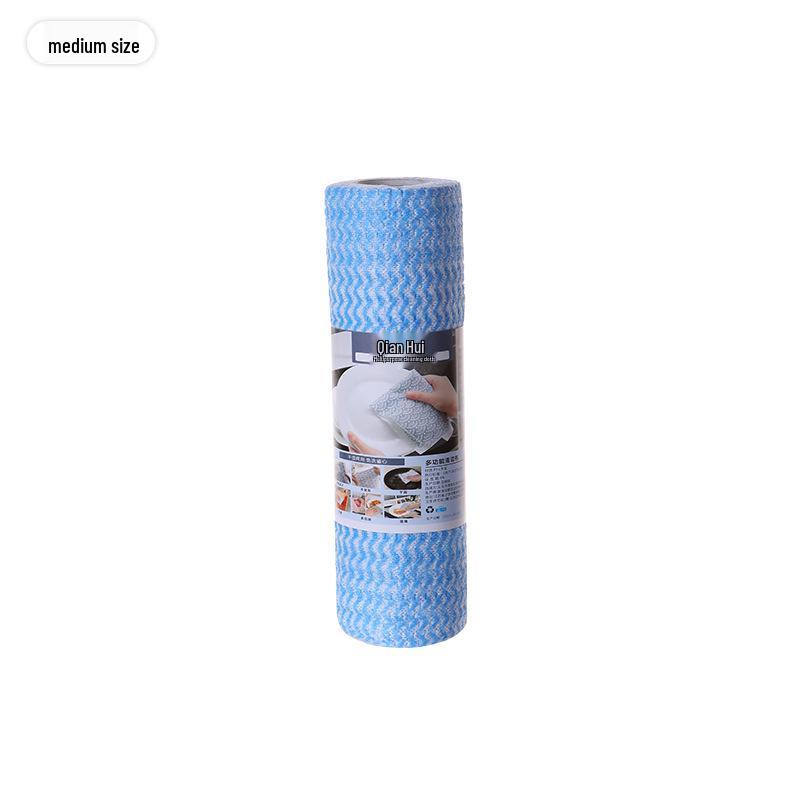Dual-Use Disposable Kitchen Towels - Durable Wet & Dry Cleaning, Lint-Free