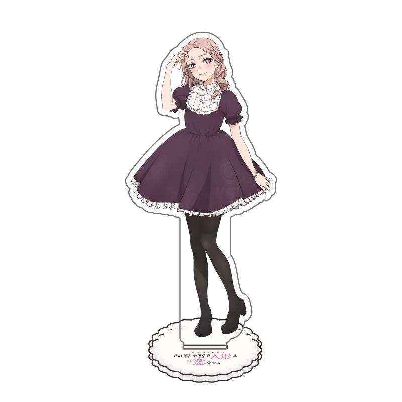 Anime My Dress Up Darling HD Acrylic Stand Figure Kitagawa Marin Gojo Wakana Model Plate Desk Decor Standing Sign Room Ornaments