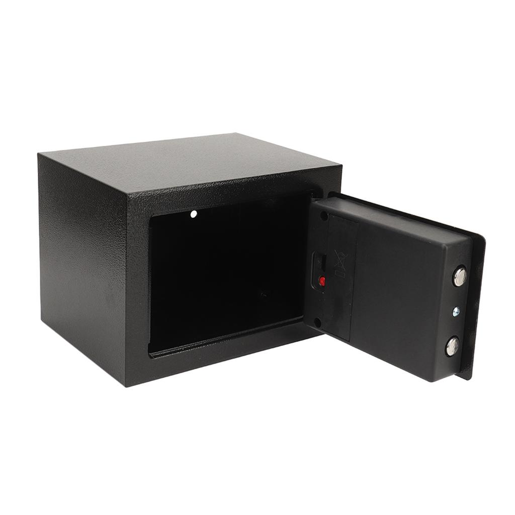 6.4L Electronic Home Security Digital Safe Lock Cash Box for Office Or Home Black (6.4L)
