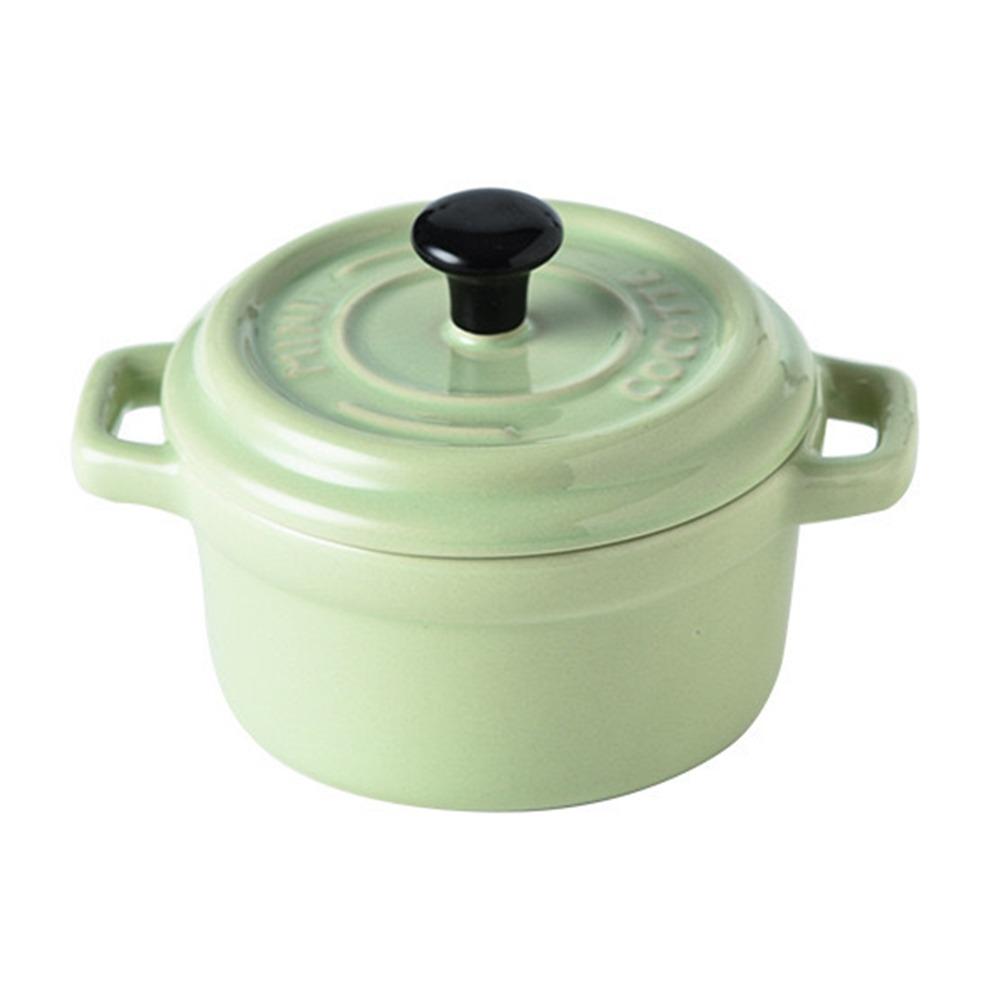 Hanging Ears Steamed Egg Bowl 200ml Mini Casserole with Lids Condiment Container  Household