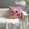 Anime Nail Art Animals Pillow Case Natural Linen Organic Fabric DoubleSided Printing Sofa Home Decor Cushion Cover
